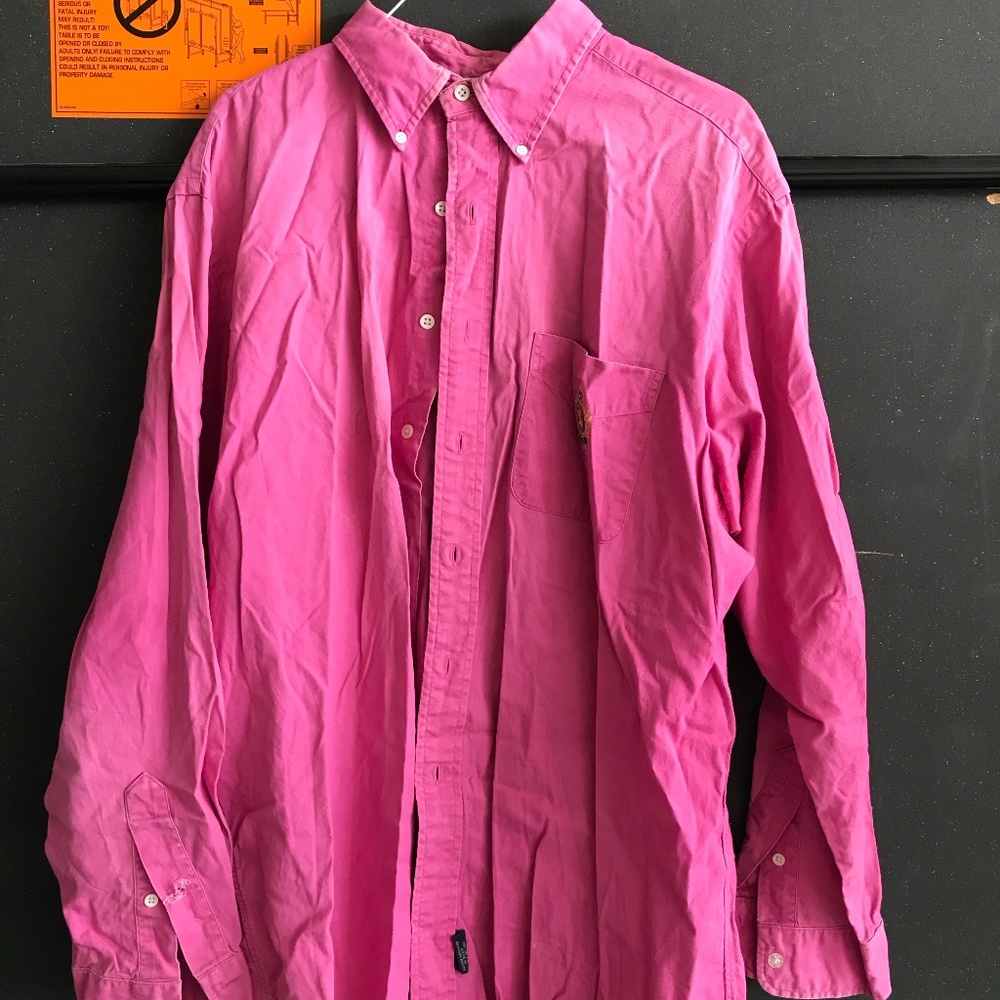 Pink Polo by Ralph Lauren Button Down